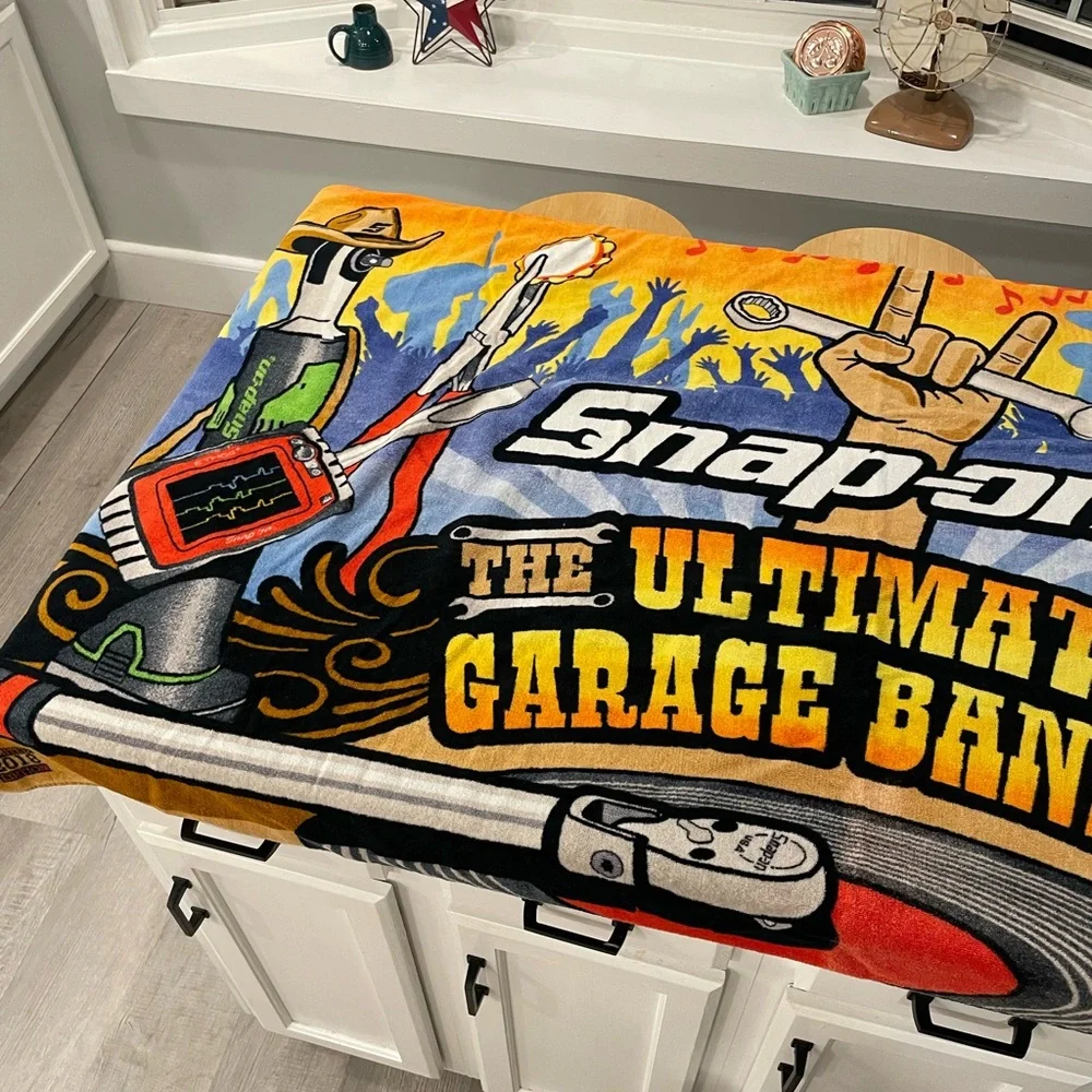 Limited Edition 2018 Snap-on The Ultimate Garage Band Towel - Multi Color